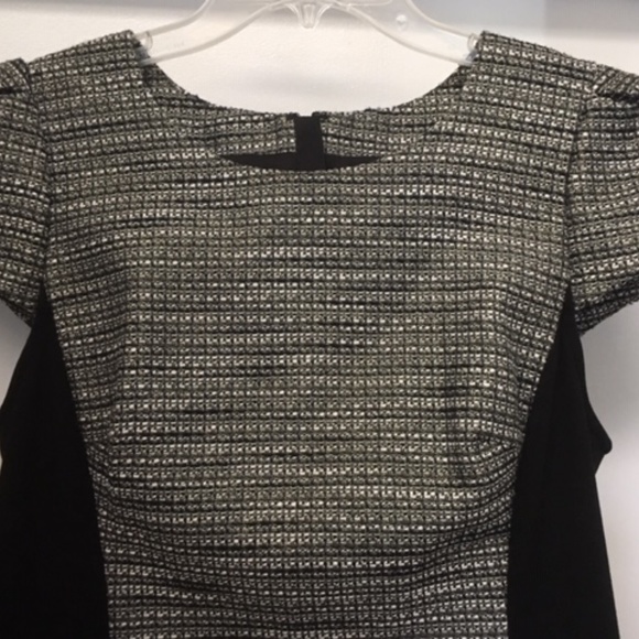 NWT $158 Anthro Moulinette Soeurs Shimmer Hourglass Sheath Dress - Picture 4 of 12